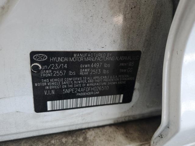 2015 HYUNDAI SONATA SE - 5NPE24AF0FH026510