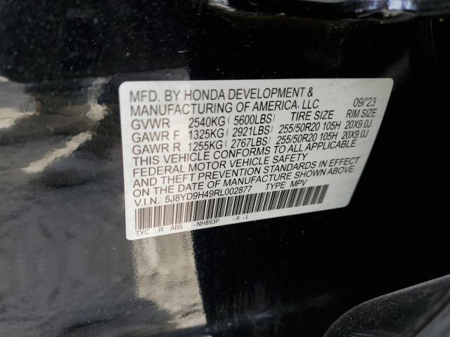 2024 ACURA MDX TECHNO - 5J8YD9H49RL002877