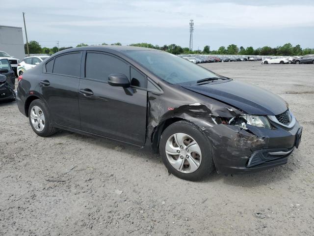 Vin: 2hgfb2f57dh580384, lot: 54584675, honda civic lx 20134