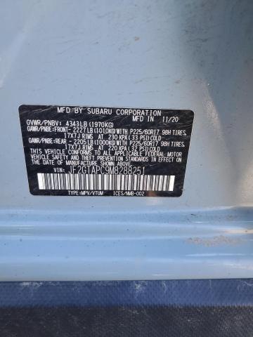 2021 SUBARU CROSSTREK - JF2GTAPC9M8288251