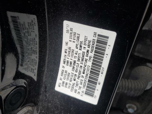 2017 HONDA ACCORD LX - 1HGCR2F32HA272573