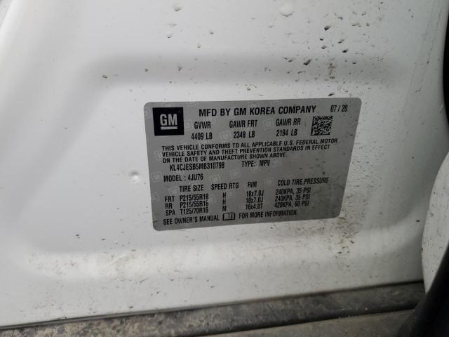 2021 BUICK ENCORE PRE KL4CJESB5MB310798