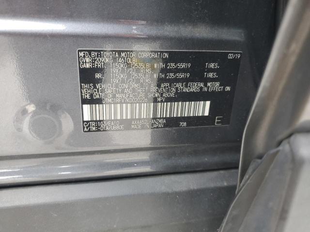 2019 TOYOTA RAV4 XLE P JTMC1RFV7KD020226