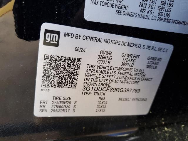 2024 GMC SIERRA K15 3GTUUCE89RG397769