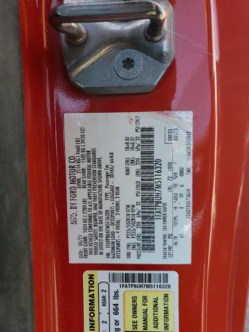 2021 FORD MUSTANG - 1FATP8UH7M5116320