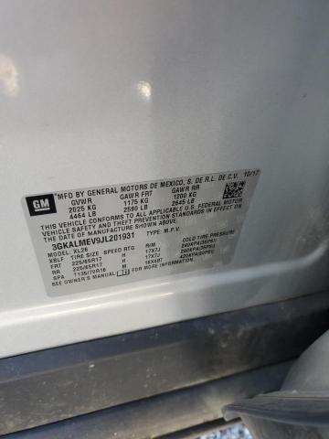 2018 GMC TERRAIN SL 3GKALMEV9JL201931