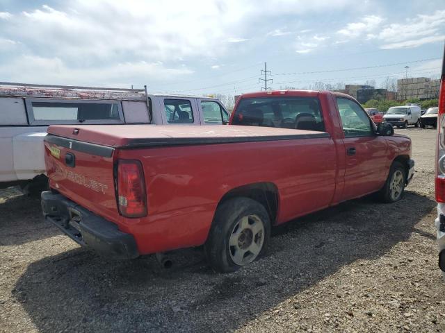 CHEVROLET SILVERADO 2005 red pickup gas 1GCEC14X45Z338059 photo #4