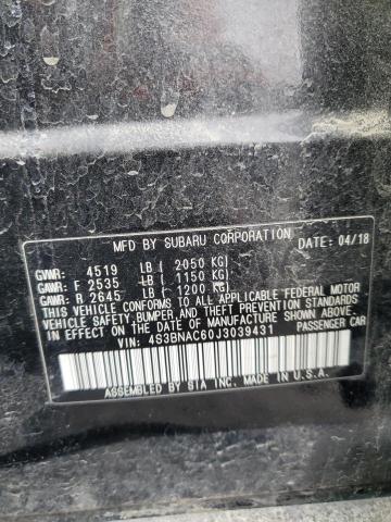 2018 SUBARU LEGACY 4S3BNAC60J3039431