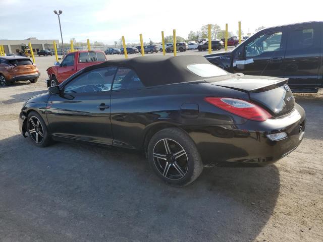 TOYOTA CAMRY SOLA 2007 black  gas 4T1FA38P87U127121 photo #3