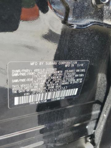 2019 SUBARU FORESTER JF2SKACCXKH458147