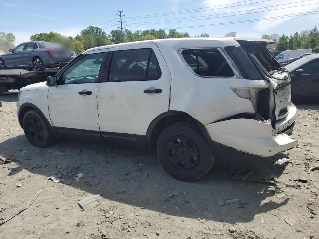 Vin: 1fm5k8arxggc73455, lot: 53390105, ford explorer police interceptor 20162