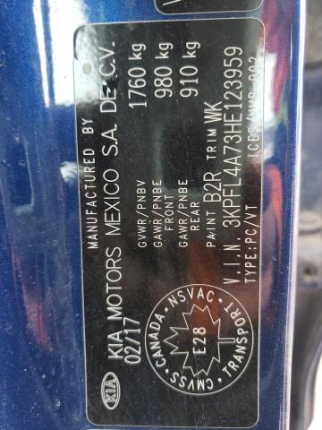 2017 KIA FORTE LX - 3KPFL4A73HE123959