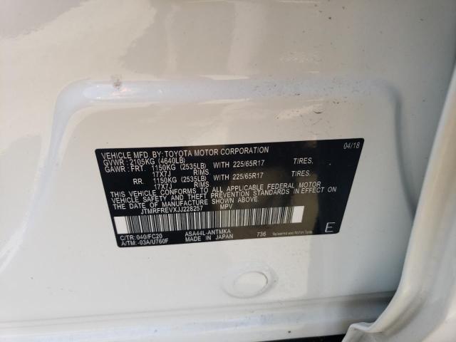 2018 TOYOTA RAV4 ADVEN JTMRFREVXJJ228257