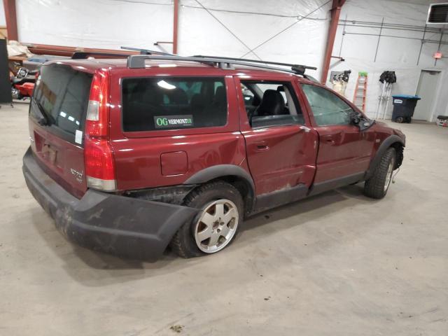 VOLVO XC70 2004 maroon station gas YV1SZ59H441158887 photo #4