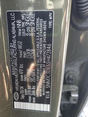 2025 HYUNDAI TUCSON SEL 5NMJC3DE5SH472846