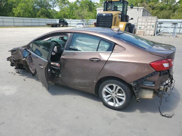 Vin: 1g1be5sm0k7114672, lot: 52175225, chevrolet cruze lt 20192