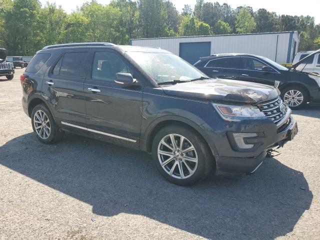 Vin: 1fm5k7f80hgb90614, lot: 52552995, ford explorer limited 20174