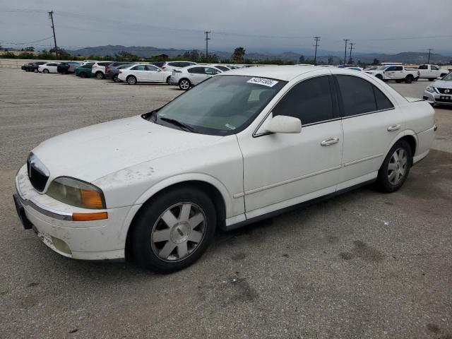 LINCOLN LS 2002 white  gas 1LNHM86S12Y712466 photo #1