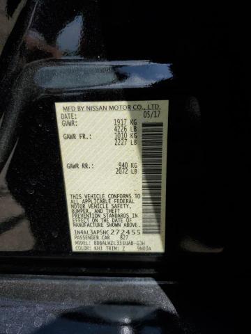2017 NISSAN ALTIMA 2.5 - 1N4AL3AP5HC272455