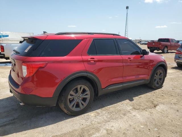 FORD EXPLORER X 2021 red  gas 1FMSK7DH7MGA83088 photo #4