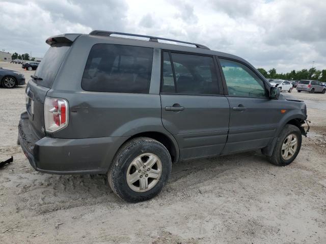HONDA PILOT VP 2008 gray  gas 5FNYF28218B019544 photo #4
