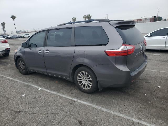 TOYOTA SIENNA XLE 2016 gray sports v gas 5TDYK3DC5GS745451 photo #3