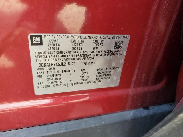 2018 GMC TERRAIN SL - 3GKALPEX5JL216171