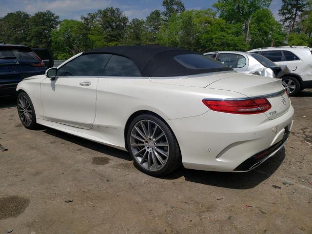 Vin: wddxk8cb2ha019116, lot: 52281595, mercedes-benz s-class 550 20172