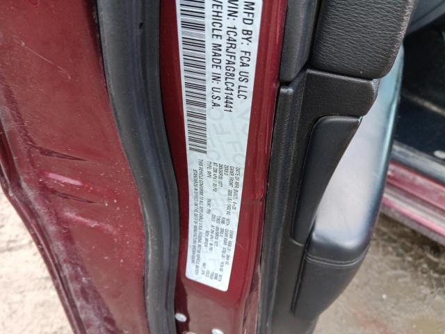 2020 JEEP GRAND CHER - 1C4RJFAG8LC414441