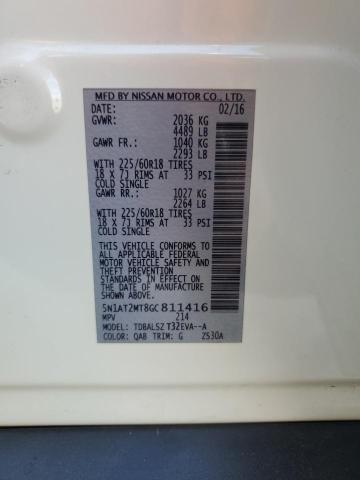 2016 NISSAN ROGUE S - 5N1AT2MT8GC811416