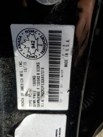 2016 HONDA ACCORD SPO 1HGCR2F53GA802016