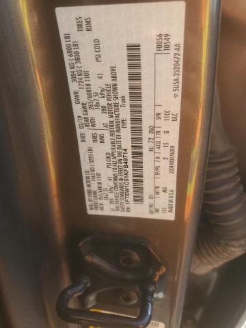 2019 FORD F150 SUPER - 1FTEW1C51KFB49714