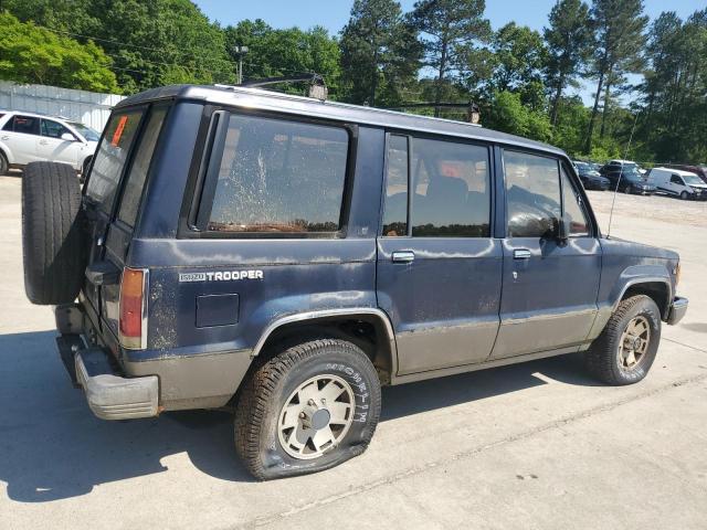 ISUZU TROOPER 1990 black 4dr spor gas JACCH58R6L8904381 photo #4