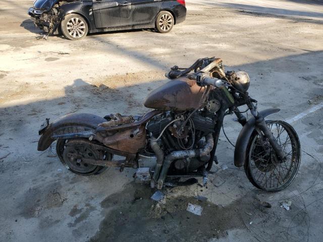HARLEY-DAVIDSON XL1200 C A 2003 burn  gas 1HD1CGP413K440751 photo #1