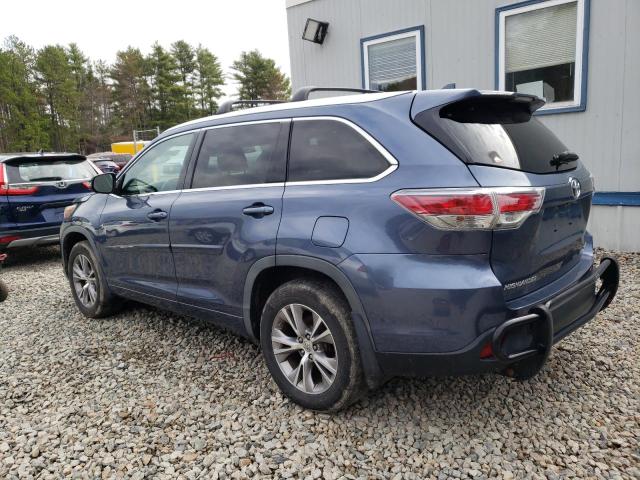 Vin: 5tdjkrfhxfs110110, lot: 54482565, toyota highlander xle 20152