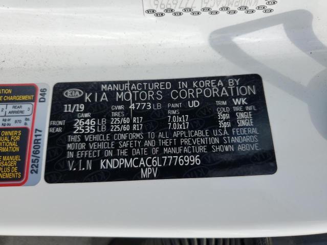 2020 KIA SPORTAGE L - KNDPMCAC6L7776996