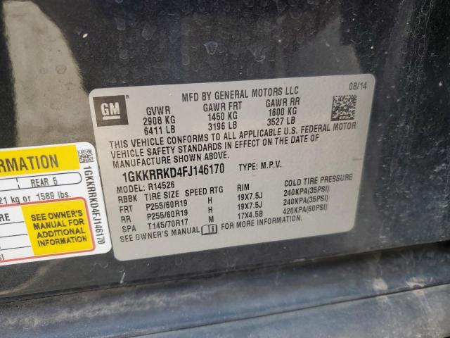2015 GMC ACADIA SLT - 1GKKRRKD4FJ146170