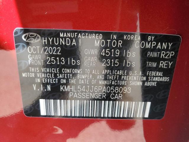 2023 HYUNDAI SONATA HYB - KMHL54JJ6PA058093