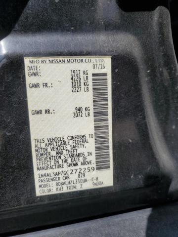 2016 NISSAN ALTIMA 2.5 - 1N4AL3AP7GC272259