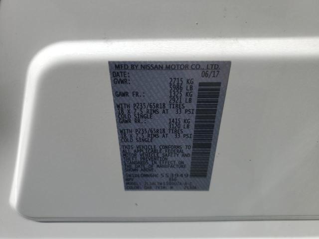 2017 INFINITI QX60 - 5N1DL0MN6HC553949
