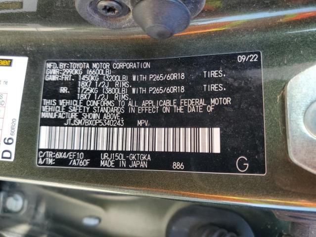2023 LEXUS GX 460 - JTJSM7BX0P5340243