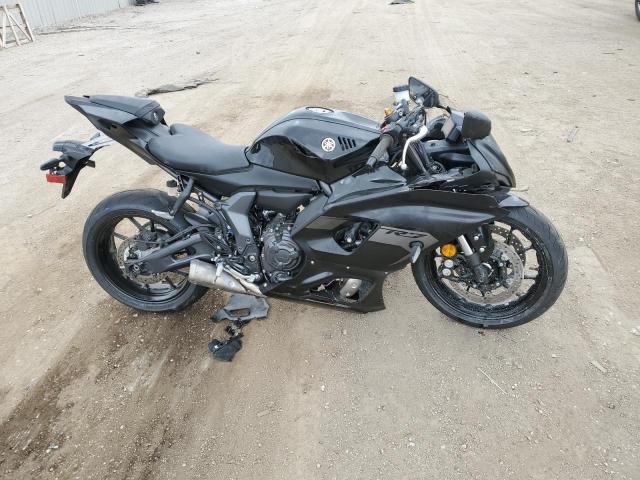 YAMAHA YZFR7 2025 black  gas JYARM38E0SA016625 photo #1
