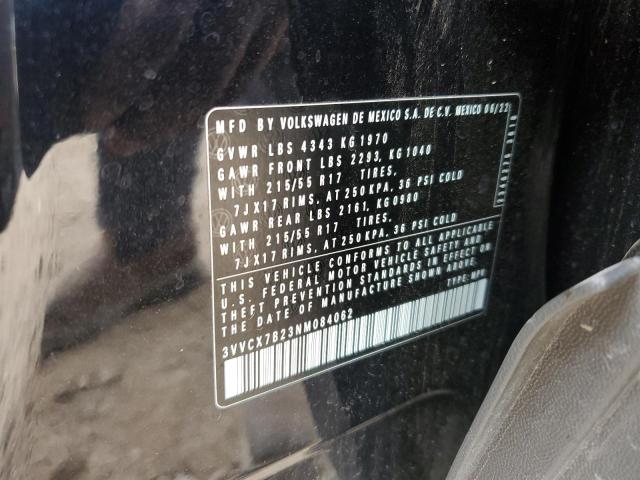 2022 VOLKSWAGEN TAOS S 3VVCX7B23NM084062
