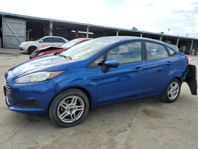FORD FIESTA SE 2019 blue  gas 3FADP4BJ7KM156150 photo #1