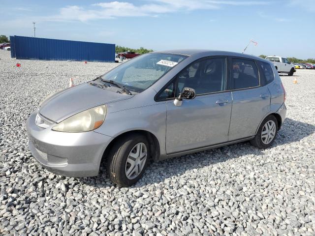 HONDA FIT 2007 silver hatchbac gas JHMGD38437S011972 photo #1