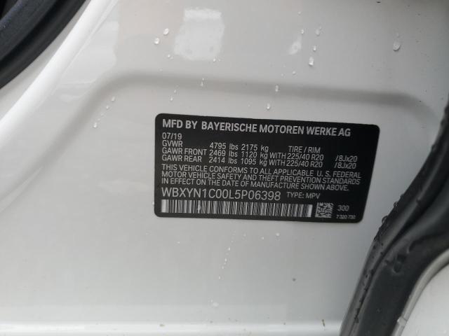 2020 BMW X2 M35I WBXYN1C00L5P06398