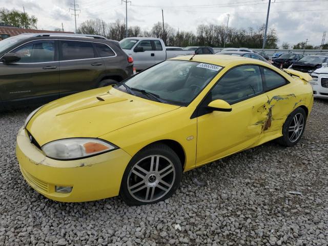 MERCURY COUGAR V6 2001 yellow hatchbac gas 1ZWFT61L115623508 photo #1