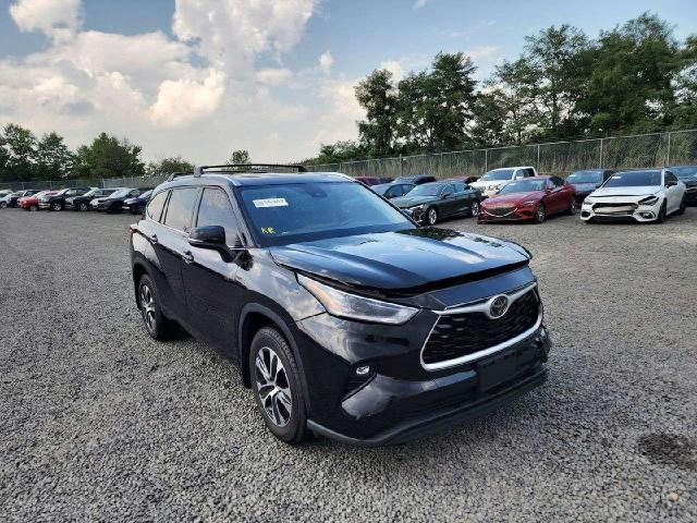 Vin: 5tdgzrbh4ms544595, lot: 53491145, toyota highlander xle 20213
