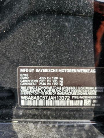 2018 BMW 320 I WBA8A9C57JAH13372