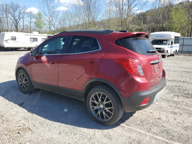 Vin: kl4cj1sm0gb594792, lot: 53483925, buick encore sport touring 20162